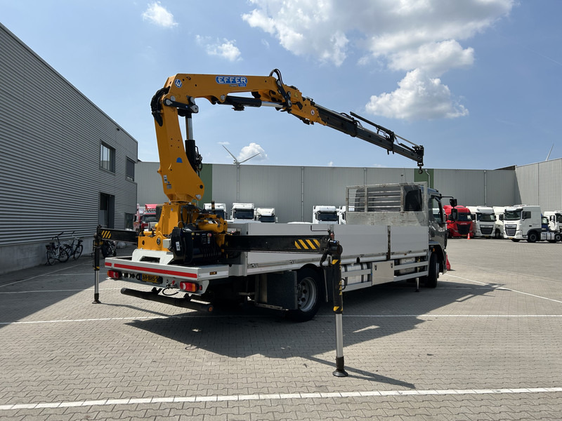 DAF LF 310 FA / Effer 175.2/3s Crane / 728 dkm / Flat Bed / APK TUV 10-25 - Kraanwagen: afbeelding 2 DAF LF 310 FA / Effer 175.2/3s Crane / 728 dkm / Flat Bed / APK TUV 10-25 - Kraanwagen: afbeelding 2