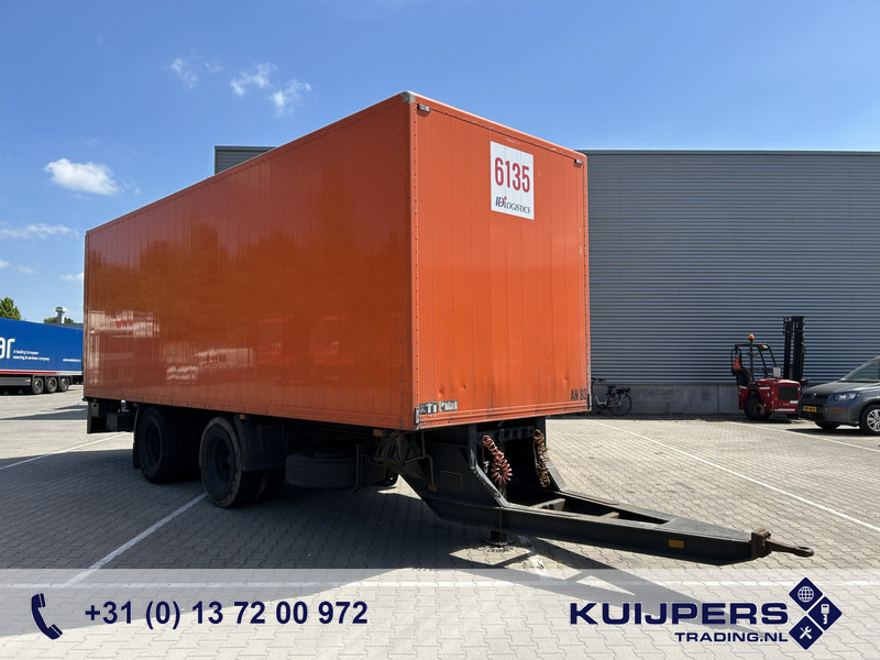 Gesloten aanhangwagen Floor FLMA-18 / Wipkar - Anhanger - Trailer / Alu Box / Loadlift -> Not Working: afbeelding 1