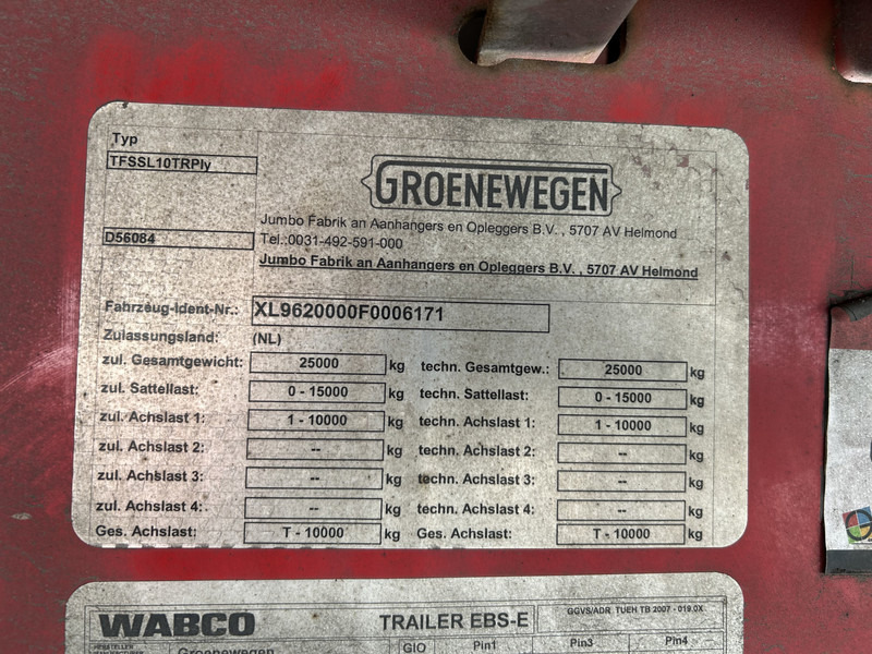 Leasing Groenewegen Jumbo / City / Box / Laadklep 2500 kg / APK TUV 11-25 Groenewegen Jumbo / City / Box / Laadklep 2500 kg / APK TUV 11-25: afbeelding 12