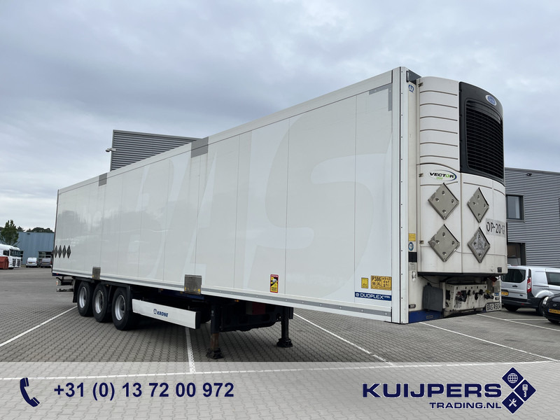 Krone Coolliner / Carrier Vector 1950 / Frigo Box / BPW Drum / APK TUV 04-26 - Koelwagen oplegger: afbeelding 1 Krone Coolliner / Carrier Vector 1950 / Frigo Box / BPW Drum / APK TUV 04-26 - Koelwagen oplegger: afbeelding 1