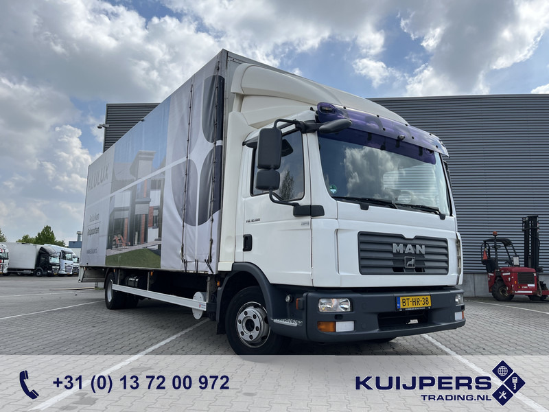 MAN TGL 12.180 / 12 Ton / 781 dkm / Oil Leak / Canvas Box / APK TUV 10-25 - Bakwagen: afbeelding 1 MAN TGL 12.180 / 12 Ton / 781 dkm / Oil Leak / Canvas Box / APK TUV 10-25 - Bakwagen: afbeelding 1
