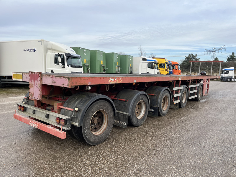 Nooteboom OVB-90-05 / 5 axle 12 Ton Hydraulic / BPW Drum / Ballast Trailer - Open bak met boorden oplegger: afbeelding 2 Nooteboom OVB-90-05 / 5 axle 12 Ton Hydraulic / BPW Drum / Ballast Trailer - Open bak met boorden oplegger: afbeelding 2