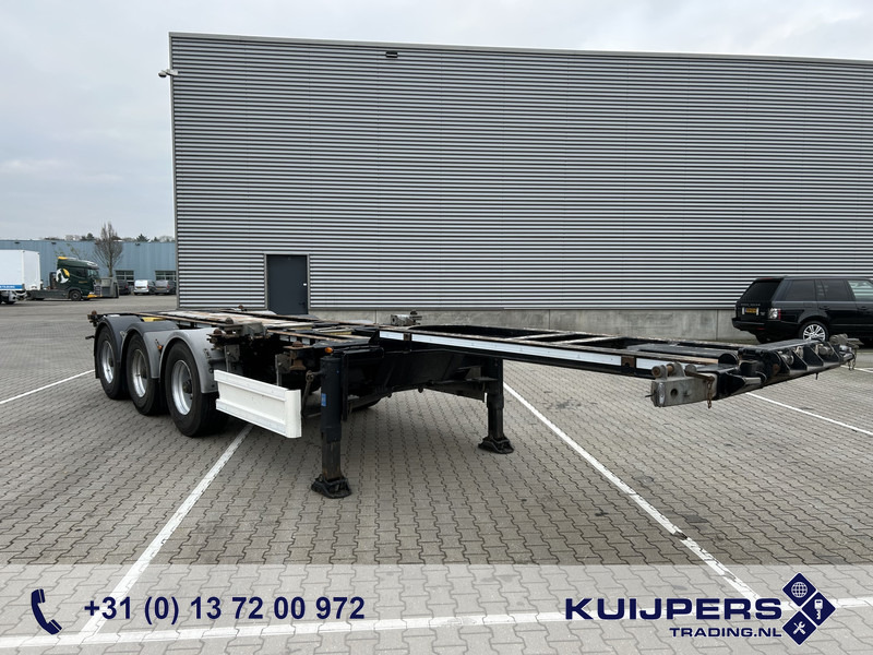 Renders Euro 800 / Container 20 - 30 - 40 - 45 ft / Drum / APK TUV 09-26 - Containertransporter/ Wissellaadbak oplegger: afbeelding 1 Renders Euro 800 / Container 20 - 30 - 40 - 45 ft / Drum / APK TUV 09-26 - Containertransporter/ Wissellaadbak oplegger: afbeelding 1