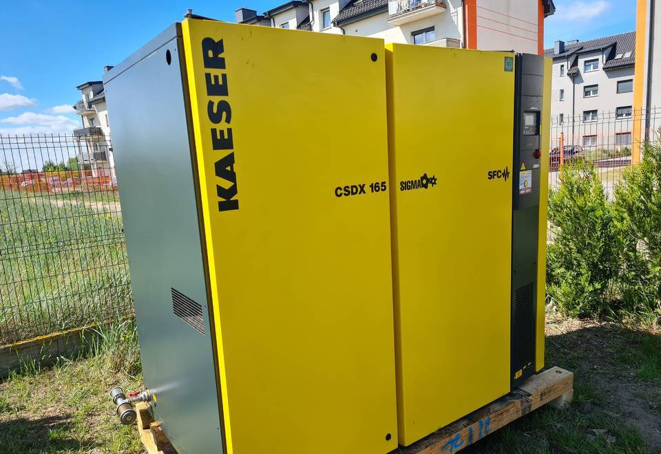 KOMPRESOR ŚRUBOWY KAESER CSDX165 SFC 90Kw, 2012r - Luchtcompressor: afbeelding 1 KOMPRESOR ŚRUBOWY KAESER CSDX165 SFC 90Kw, 2012r - Luchtcompressor: afbeelding 1