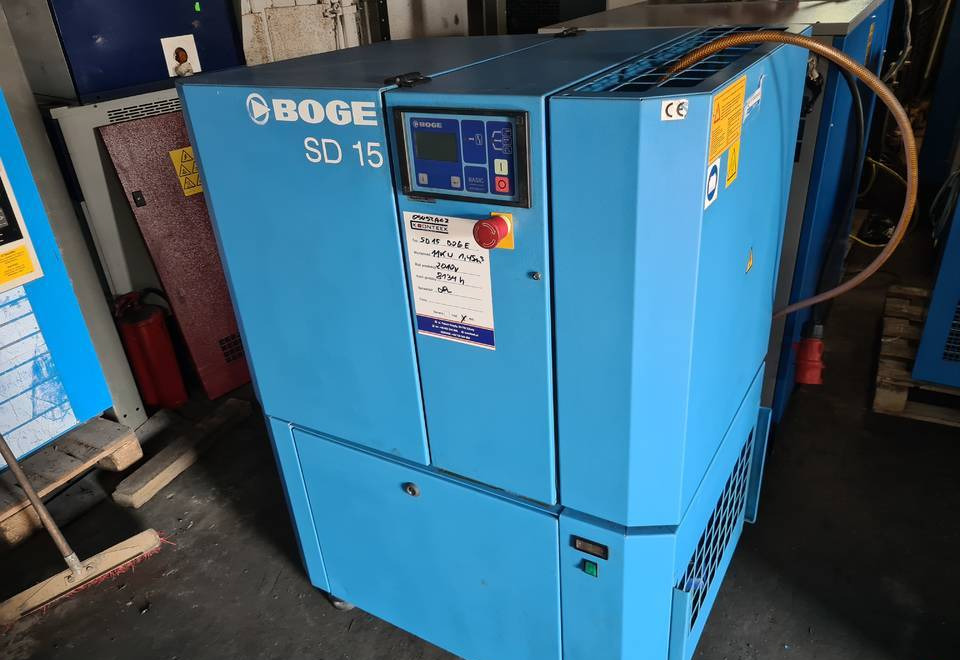 Kompresor śrubowy Boge SD 15, 11 kw - Luchtcompressor: afbeelding 2 Kompresor śrubowy Boge SD 15, 11 kw - Luchtcompressor: afbeelding 2