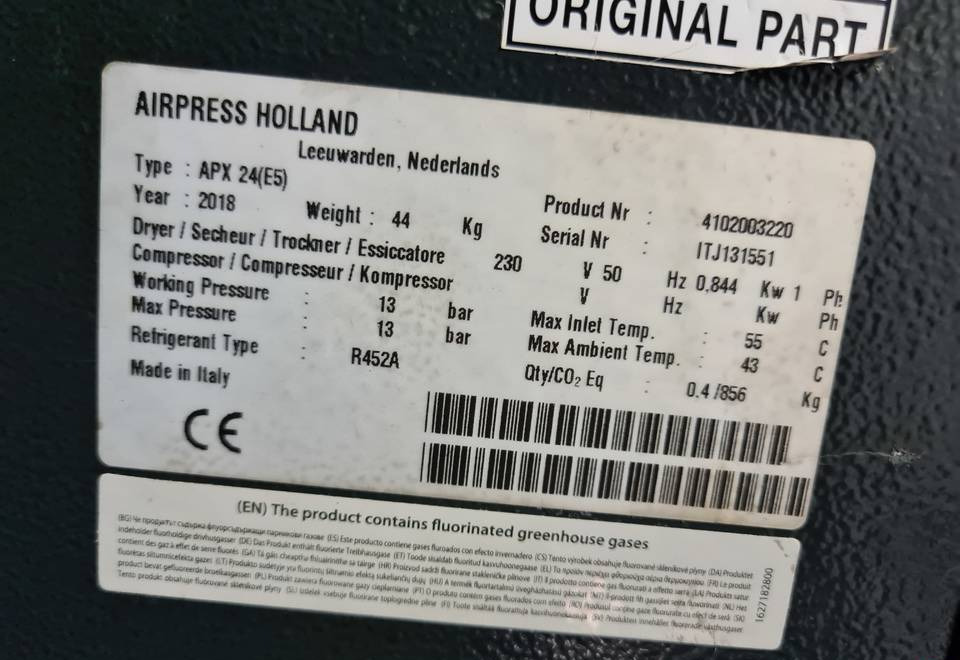 OSUSZACZ ZIĘBNICZY AIRPRESS APX 24, 2,4 M3/min - Luchtcompressor: afbeelding 2 OSUSZACZ ZIĘBNICZY AIRPRESS APX 24, 2,4 M3/min - Luchtcompressor: afbeelding 2