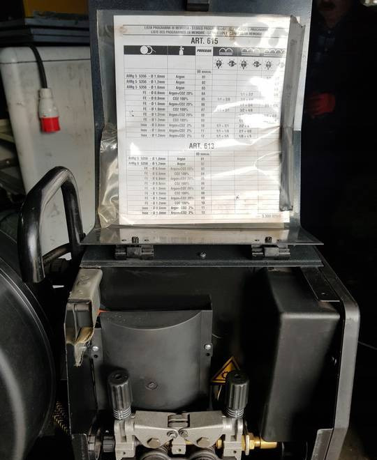 Spawarka Mig CEBORA MIG 3840TS 380 A - Uitrusting voor lassen: afbeelding 4 Spawarka Mig CEBORA MIG 3840TS 380 A - Uitrusting voor lassen: afbeelding 4