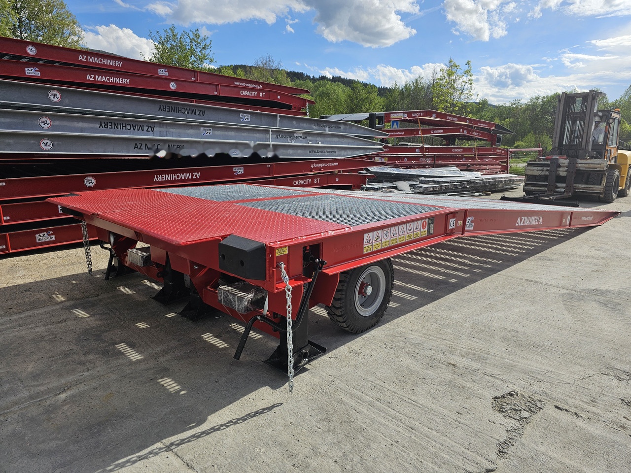 AZ RAMP KING VERSION, BIG FOOT LLO 25T mobile loading ramp - Laadbrug: afbeelding 1 AZ RAMP KING VERSION, BIG FOOT LLO 25T mobile loading ramp - Laadbrug: afbeelding 1
