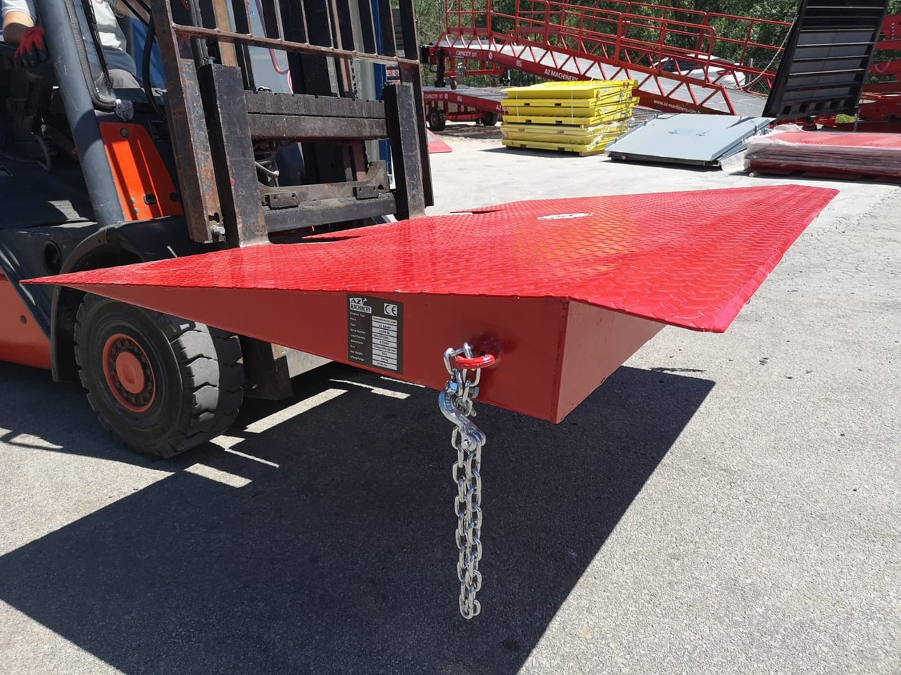 Compact Container access ramp . AZ RAMP - HCRN-06. 6 000 Kg - Laadbrug: afbeelding 4 Compact Container access ramp . AZ RAMP - HCRN-06. 6 000 Kg - Laadbrug: afbeelding 4
