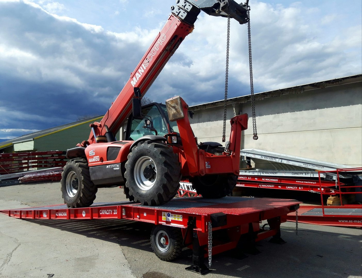 Large Mobile dock ramp, uncouplable AZ RAMP - KING VERSION, BIG FOOT L15 T - Laadbrug: afbeelding 4 Large Mobile dock ramp, uncouplable AZ RAMP - KING VERSION, BIG FOOT L15 T - Laadbrug: afbeelding 4