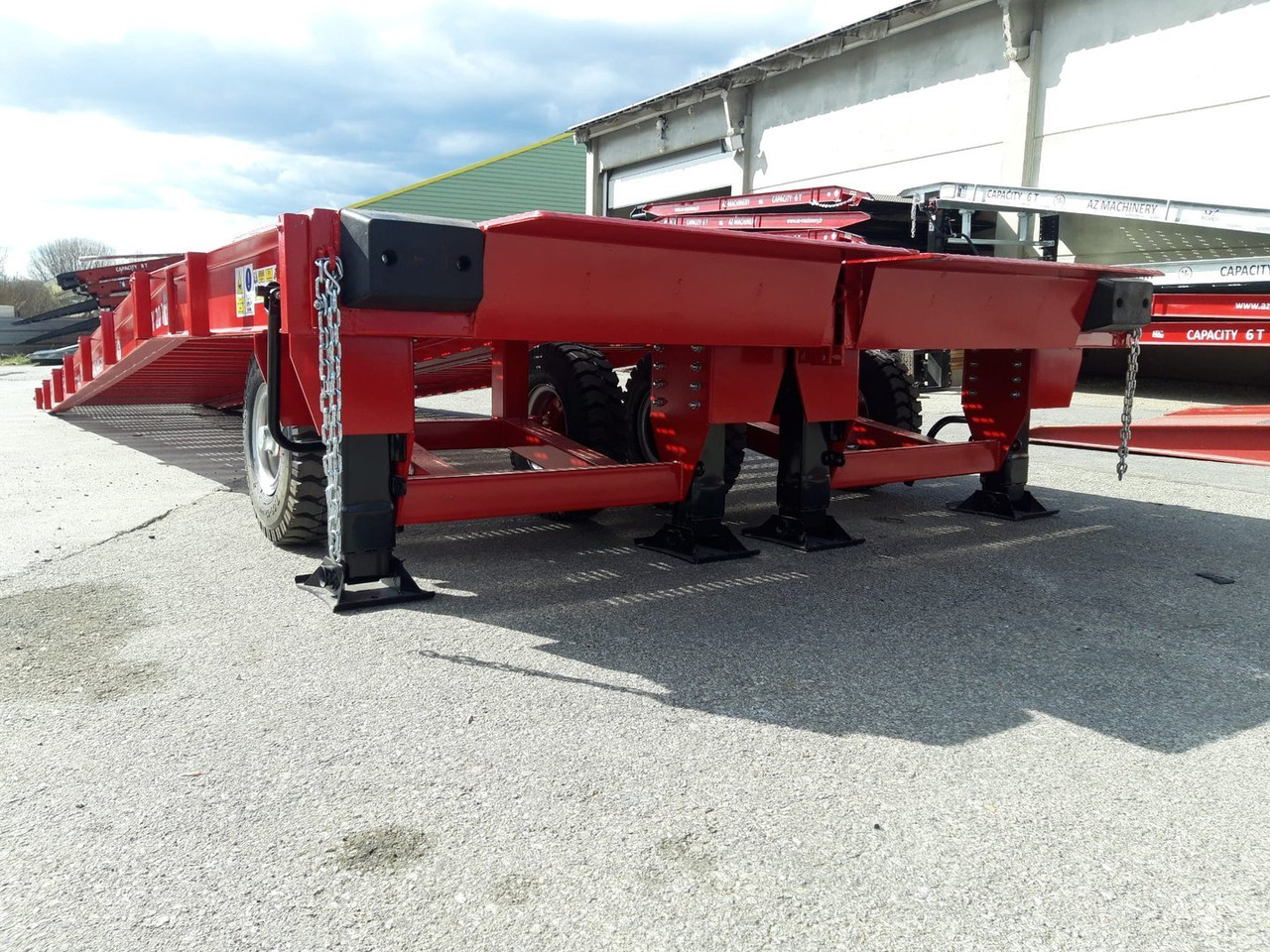 Large Mobile dock ramp, uncouplable AZ RAMP - KING VERSION, BIG FOOT L20 T - Laadbrug: afbeelding 5 Large Mobile dock ramp, uncouplable AZ RAMP - KING VERSION, BIG FOOT L20 T - Laadbrug: afbeelding 5