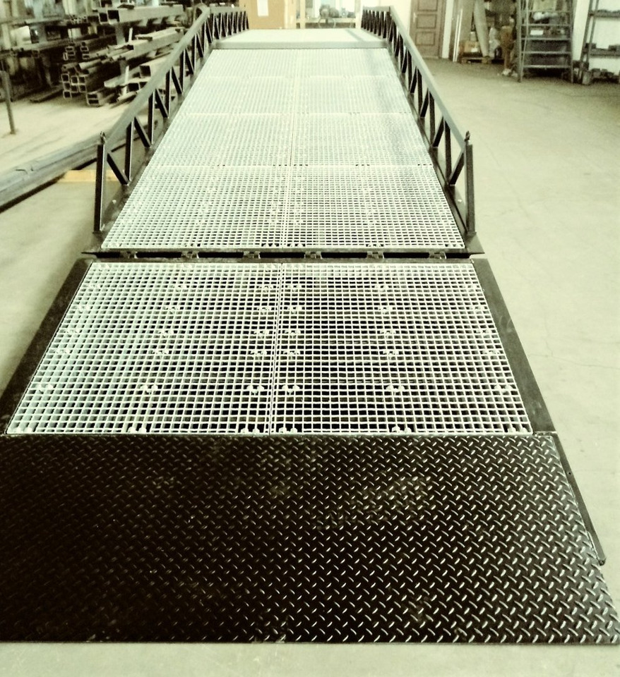 Nieuw Laadbrug Loading Ramp with with hydraulic tilting bridge -  AZ RAMP - STAR LLO- 15 T.: afbeelding 7