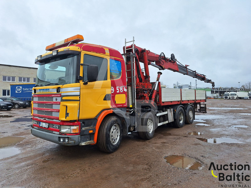 Scania R 124 GB - Kipper vrachtwagen: afbeelding 1 Scania R 124 GB - Kipper vrachtwagen: afbeelding 1