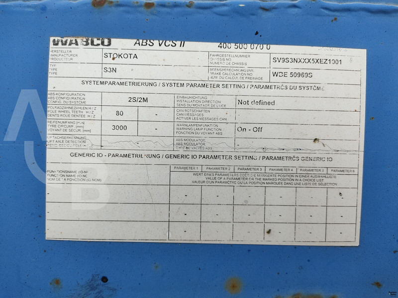 Dieplader oplegger Stokota S3N: afbeelding 17 Dieplader oplegger Stokota S3N: afbeelding 17