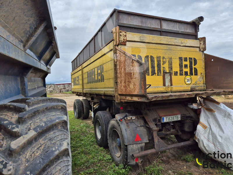 Tipper semi-trailer - Schuifzeiloplegger: afbeelding 3 Tipper semi-trailer - Schuifzeiloplegger: afbeelding 3