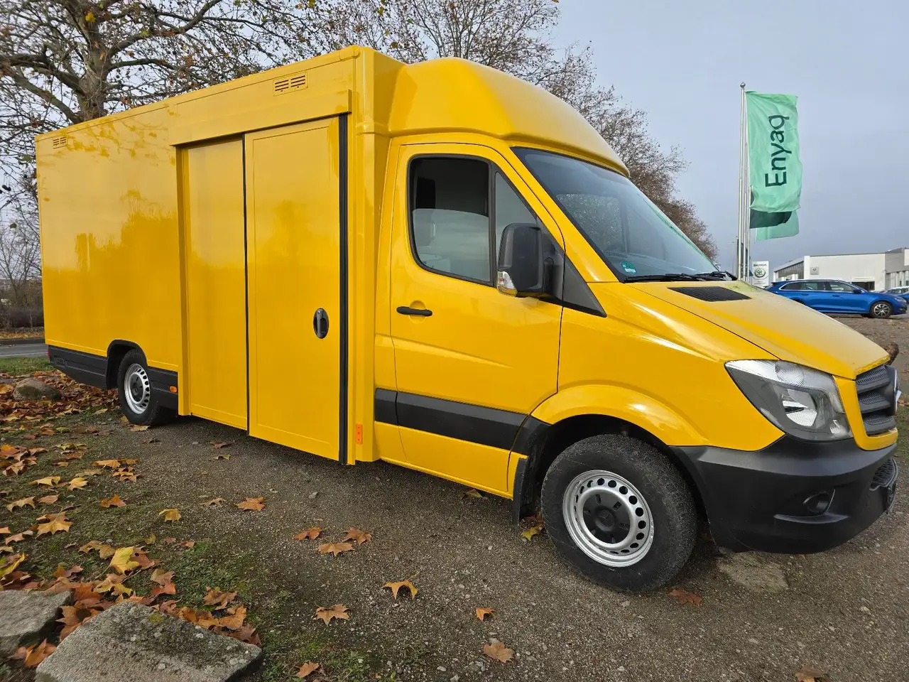 Mercedes-Benz Sprinter/Regalsystem/70kW/1. Hand - Bestelwagen gesloten laadbak: afbeelding 1 Mercedes-Benz Sprinter/Regalsystem/70kW/1. Hand - Bestelwagen gesloten laadbak: afbeelding 1
