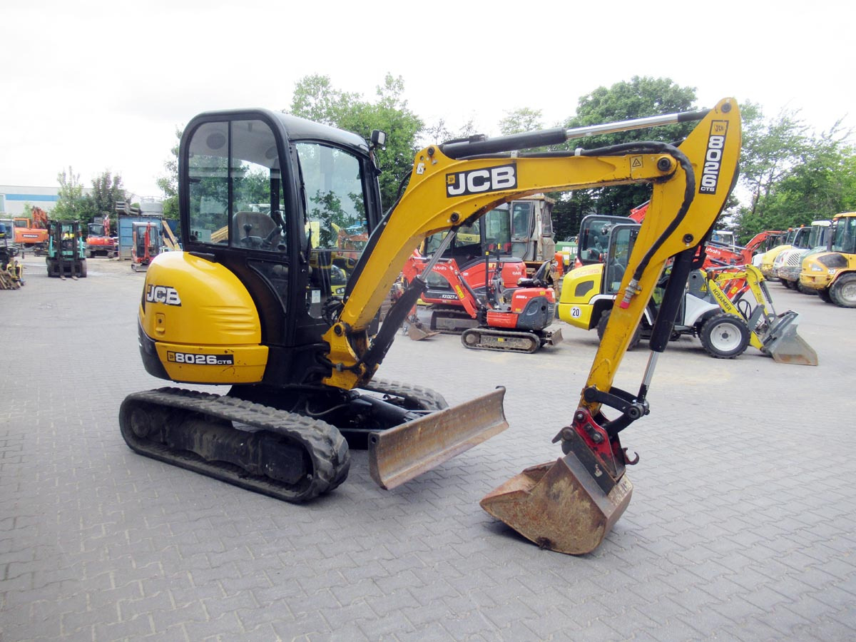 JCB 8026CTS - Minigraafmachine: afbeelding 2 JCB 8026CTS - Minigraafmachine: afbeelding 2