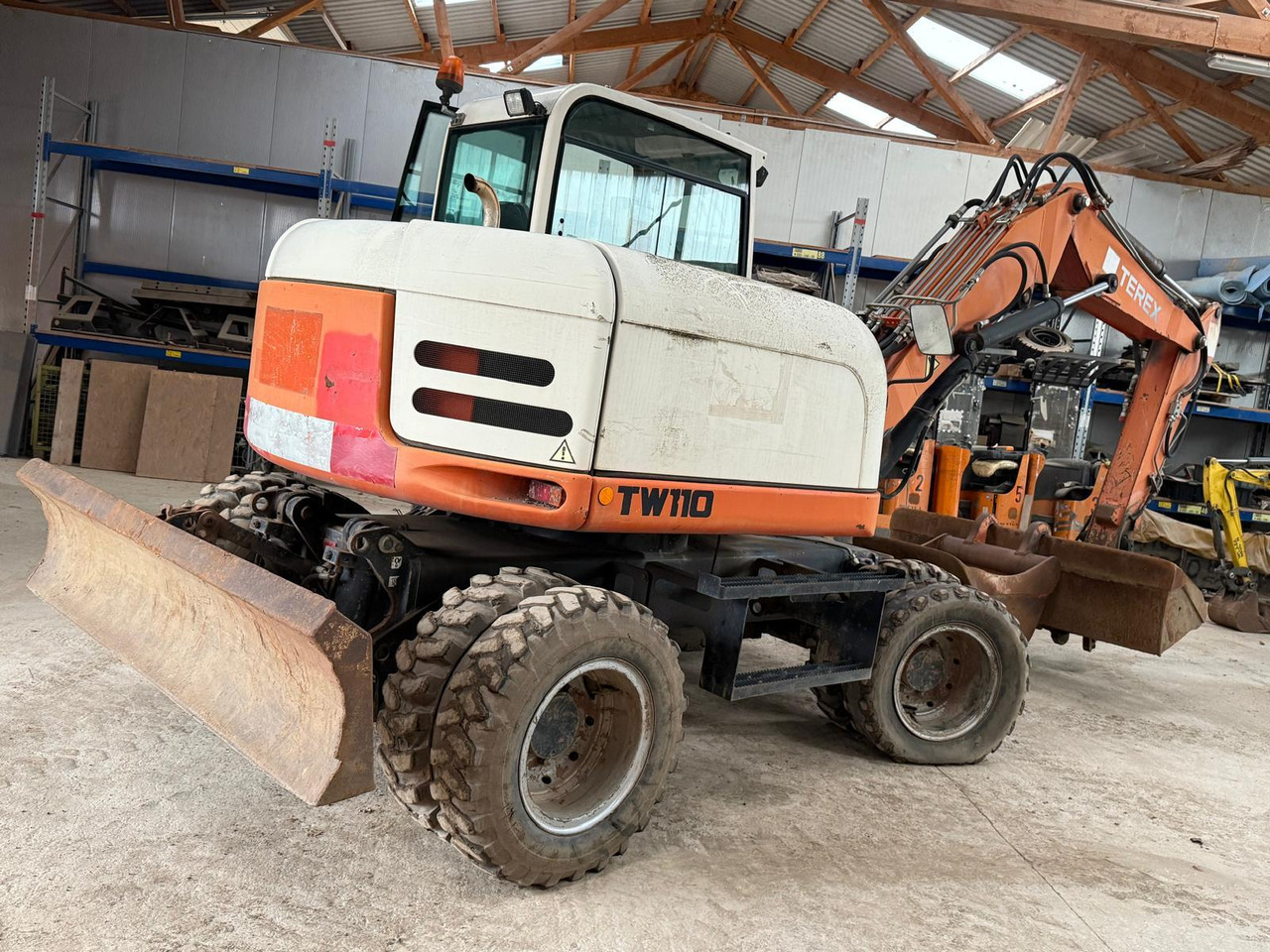 Terex TW 110 Mobil-Excavator - Mobiele graafmachine: afbeelding 4 Terex TW 110 Mobil-Excavator - Mobiele graafmachine: afbeelding 4