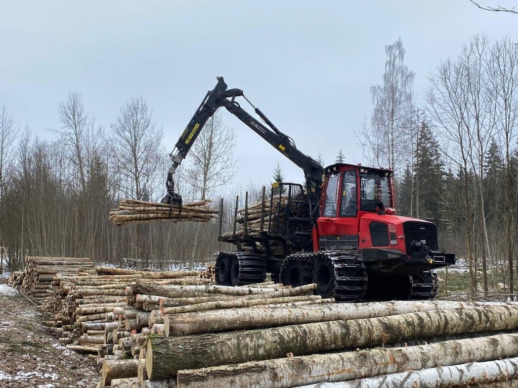 Forwarder Komatsu 855: afbeelding 20