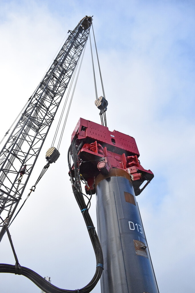 Hydraulische hamer voor Kraan AME Crane Vibratory Pile hammer: afbeelding 17