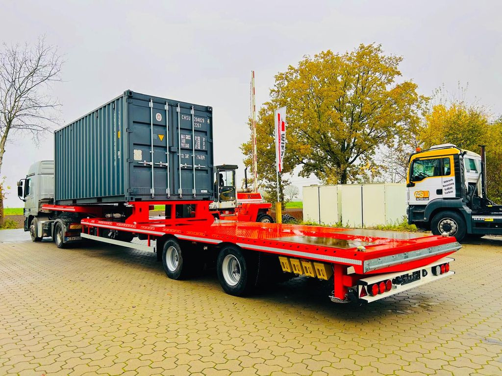 2-Achs Stufensattel Tele Zwangslenkung Kran - Dieplader oplegger: afbeelding 4 2-Achs Stufensattel Tele Zwangslenkung Kran - Dieplader oplegger: afbeelding 4