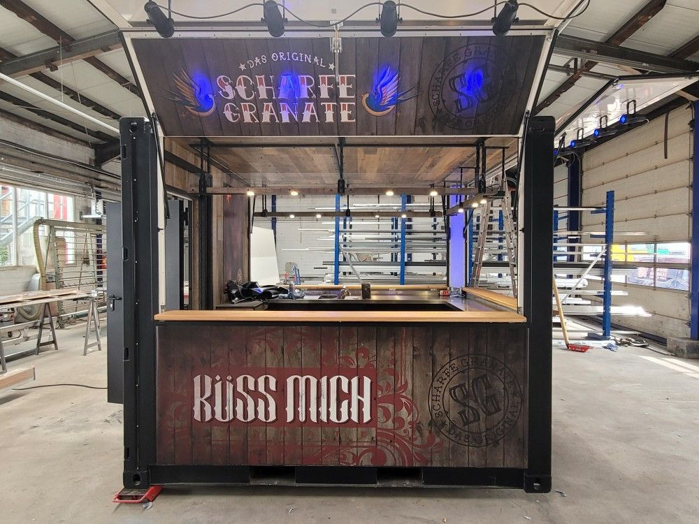 Premium Container Mobile Bar Event Food Truck Kn - Aanhangwagen: afbeelding 3 Premium Container Mobile Bar Event Food Truck Kn - Aanhangwagen: afbeelding 3