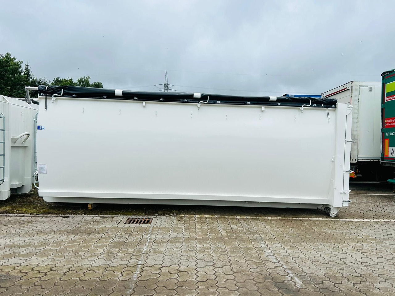Abroll Container Schlammdicht 35m³ - Haakarm/ Portaalarm aanhanger: afbeelding 3 Abroll Container Schlammdicht 35m³ - Haakarm/ Portaalarm aanhanger: afbeelding 3