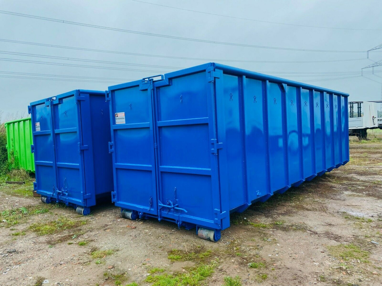 Abrollcontainer neu, 37 m³, 7 m. Garant 15 to - Containertransporter/ Wissellaadbak oplegger: afbeelding 1 Abrollcontainer neu, 37 m³, 7 m. Garant 15 to - Containertransporter/ Wissellaadbak oplegger: afbeelding 1
