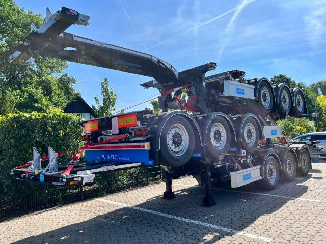 D-TEC Containerchassis Flexitrailer - Containertransporter/ Wissellaadbak oplegger: afbeelding 2 D-TEC Containerchassis Flexitrailer - Containertransporter/ Wissellaadbak oplegger: afbeelding 2