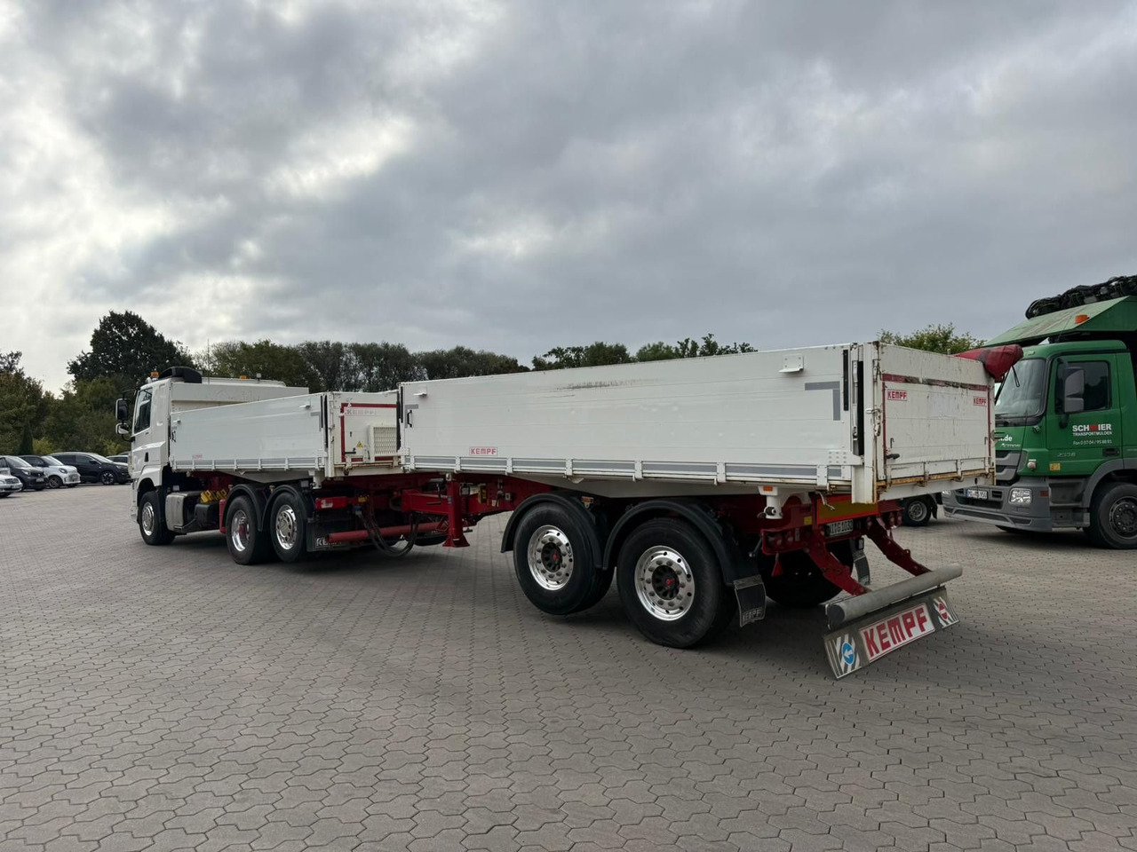 DAF CF 480 FAN 6x2 Dreiseitenkipper Inkl. Anhänger - Kipper vrachtwagen: afbeelding 5 DAF CF 480 FAN 6x2 Dreiseitenkipper Inkl. Anhänger - Kipper vrachtwagen: afbeelding 5