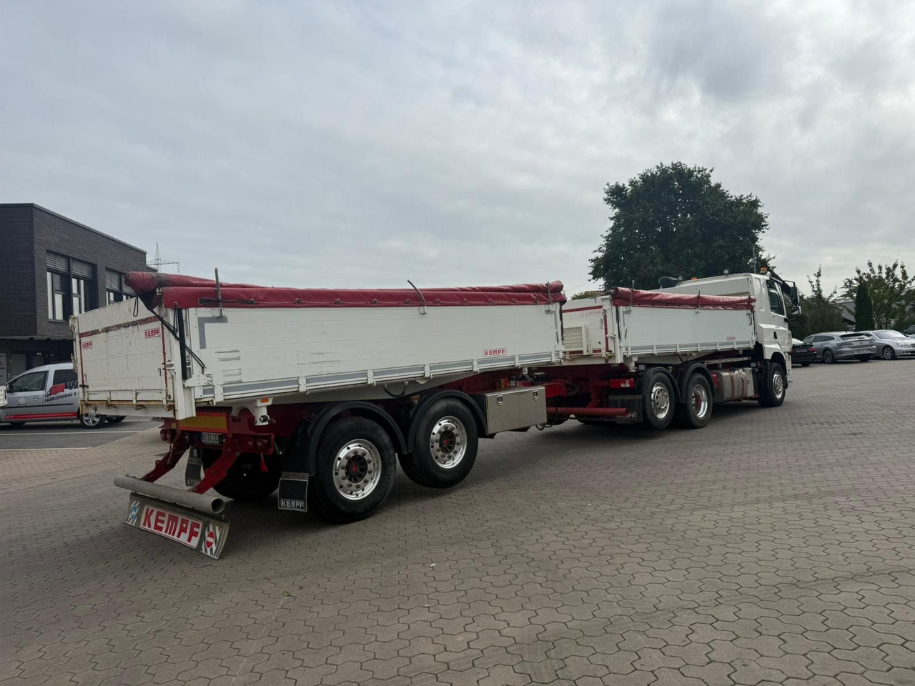 DAF CF 480 FAN 6x2 Dreiseitenkipper Inkl. Anhänger - Kipper vrachtwagen: afbeelding 5 DAF CF 480 FAN 6x2 Dreiseitenkipper Inkl. Anhänger - Kipper vrachtwagen: afbeelding 5