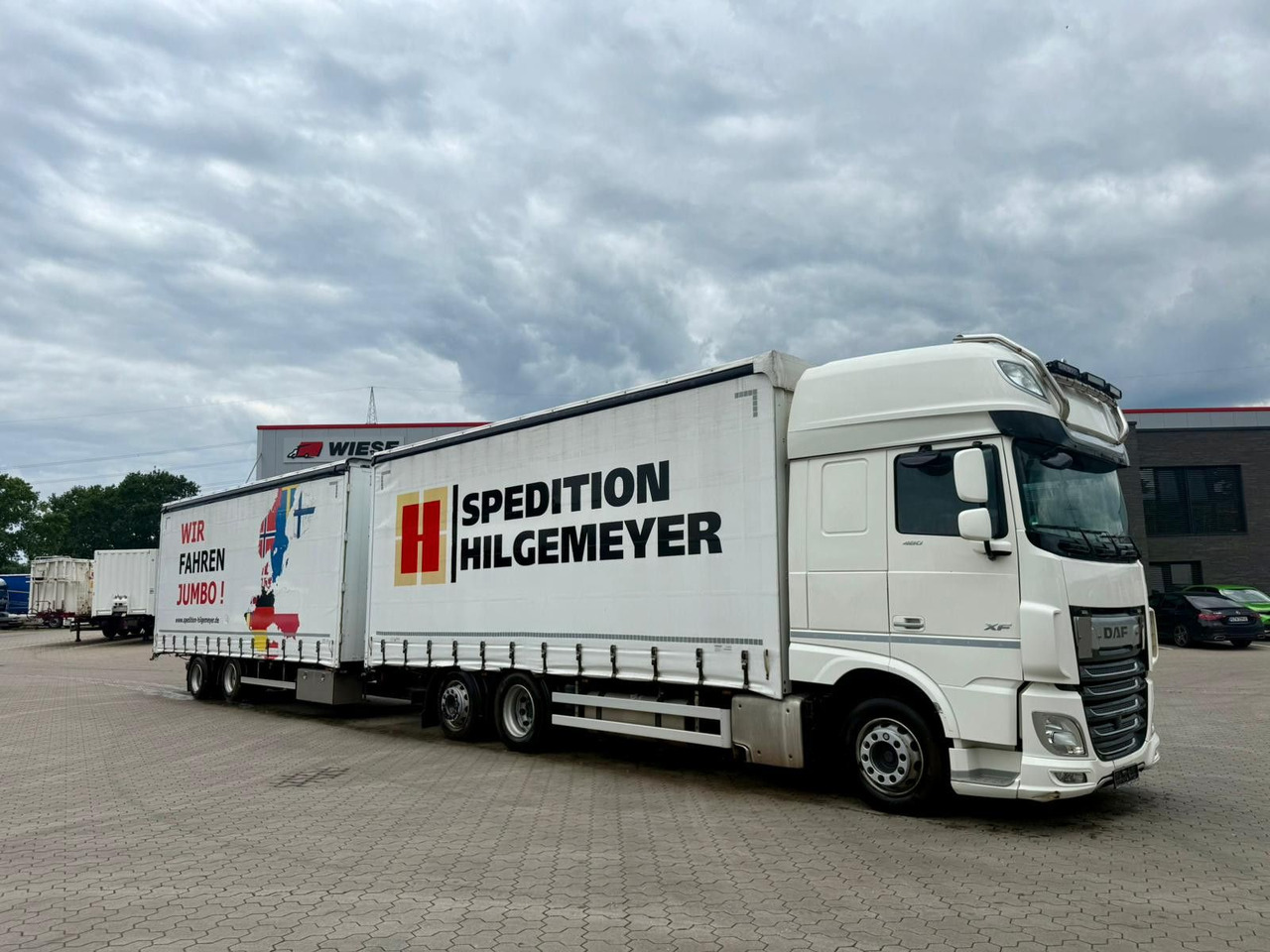 DAF XF 480 FAN LowDeck 6x2 Jumbo Inklusive Anhänger - Schuifzeilen vrachtwagen, Aanhangwagen met huif: afbeelding 1 DAF XF 480 FAN LowDeck 6x2 Jumbo Inklusive Anhänger - Schuifzeilen vrachtwagen, Aanhangwagen met huif: afbeelding 1