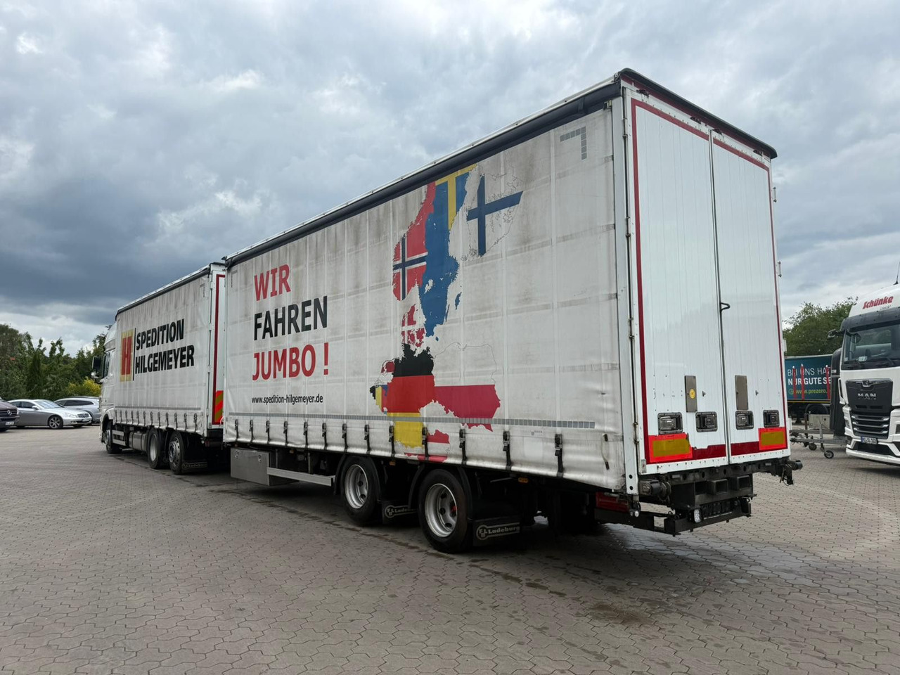 FBL Tandem Anhänger Volumen Inklusive LKW!! - Aanhangwagen met huif: afbeelding 2 FBL Tandem Anhänger Volumen Inklusive LKW!! - Aanhangwagen met huif: afbeelding 2