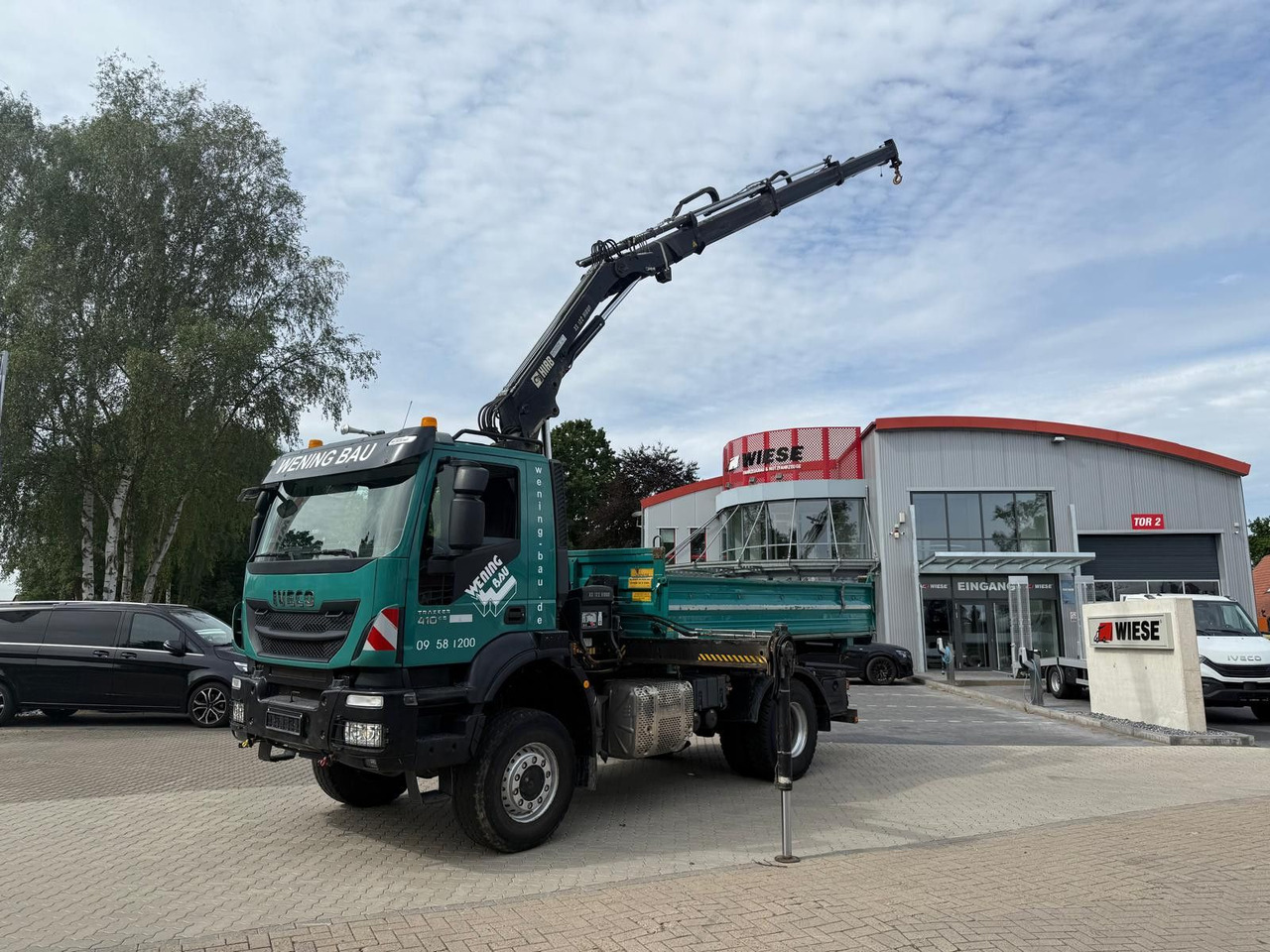 Iveco AD190 T/W Trakker 410 4x4 Allrad Kran KipperHIAB - Kipper vrachtwagen, Kraanwagen: afbeelding 5 Iveco AD190 T/W Trakker 410 4x4 Allrad Kran KipperHIAB - Kipper vrachtwagen, Kraanwagen: afbeelding 5