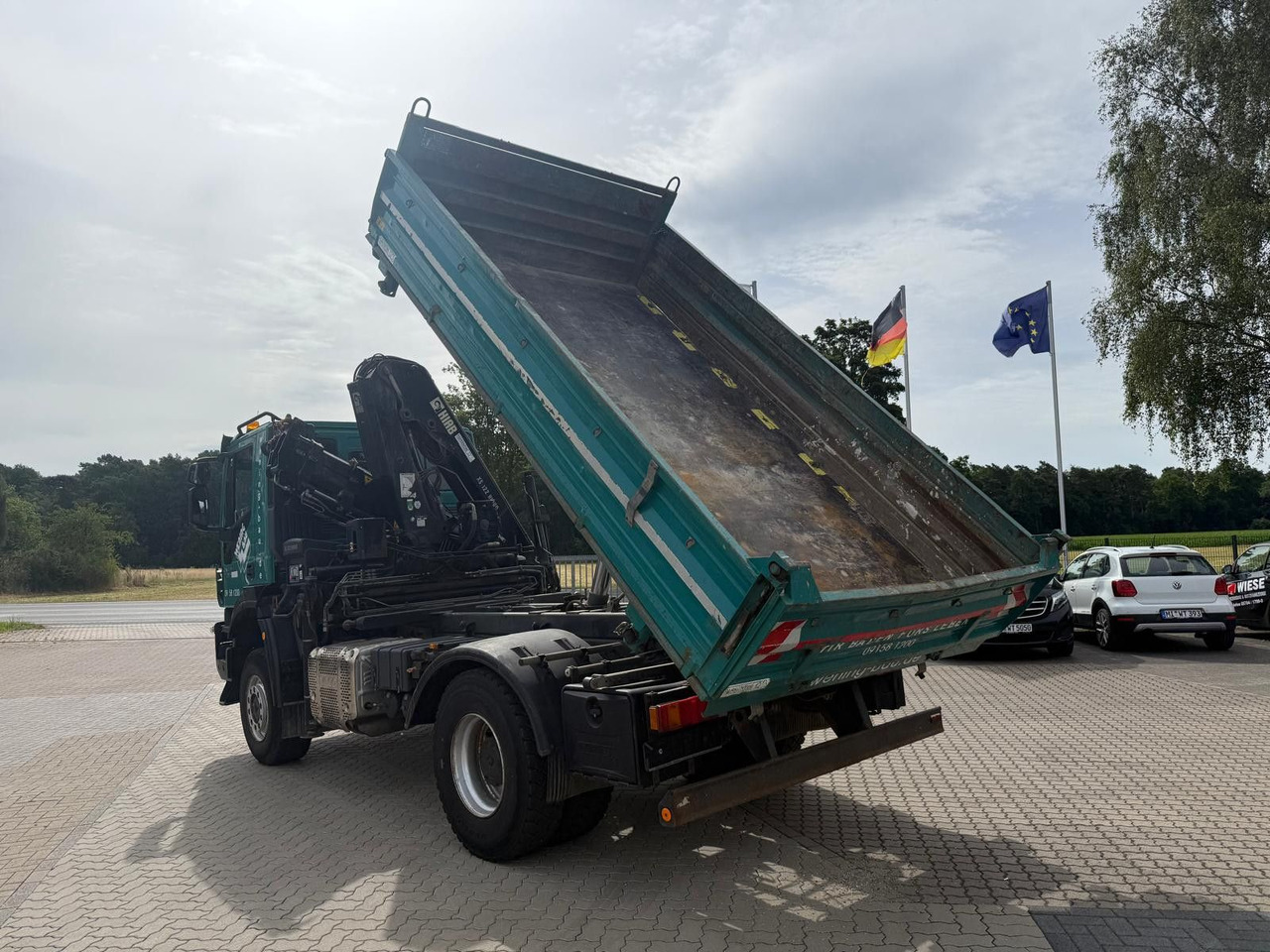 Iveco AD190 T/W Trakker 410 4x4 Allrad Kran KipperHIAB - Kipper vrachtwagen, Kraanwagen: afbeelding 4 Iveco AD190 T/W Trakker 410 4x4 Allrad Kran KipperHIAB - Kipper vrachtwagen, Kraanwagen: afbeelding 4