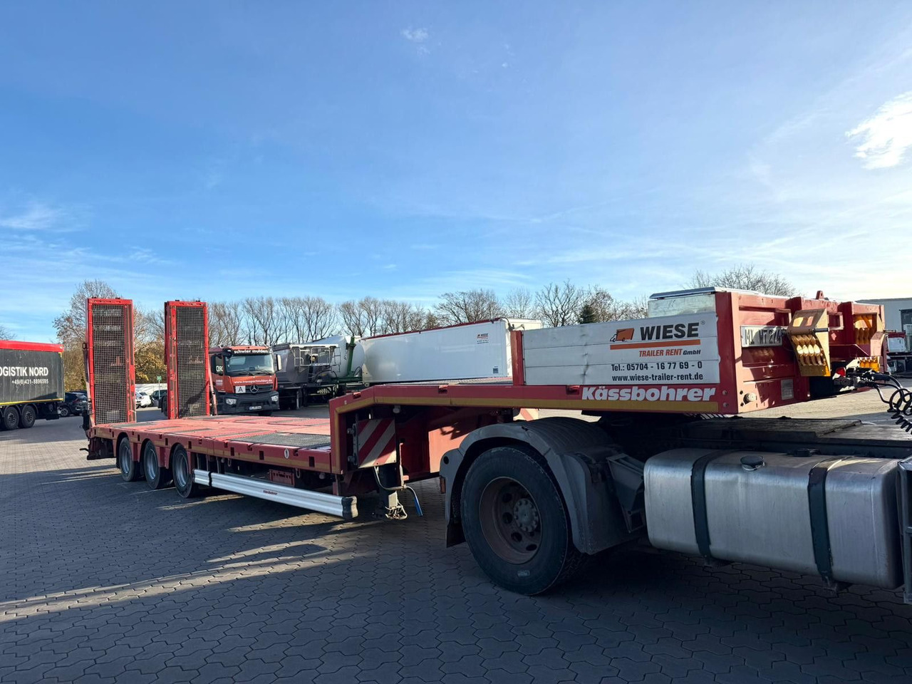 Kässbohrer K.SLA.HS Tieflader teleskopierbar hydr. Hochbett - Dieplader oplegger: afbeelding 4 Kässbohrer K.SLA.HS Tieflader teleskopierbar hydr. Hochbett - Dieplader oplegger: afbeelding 4