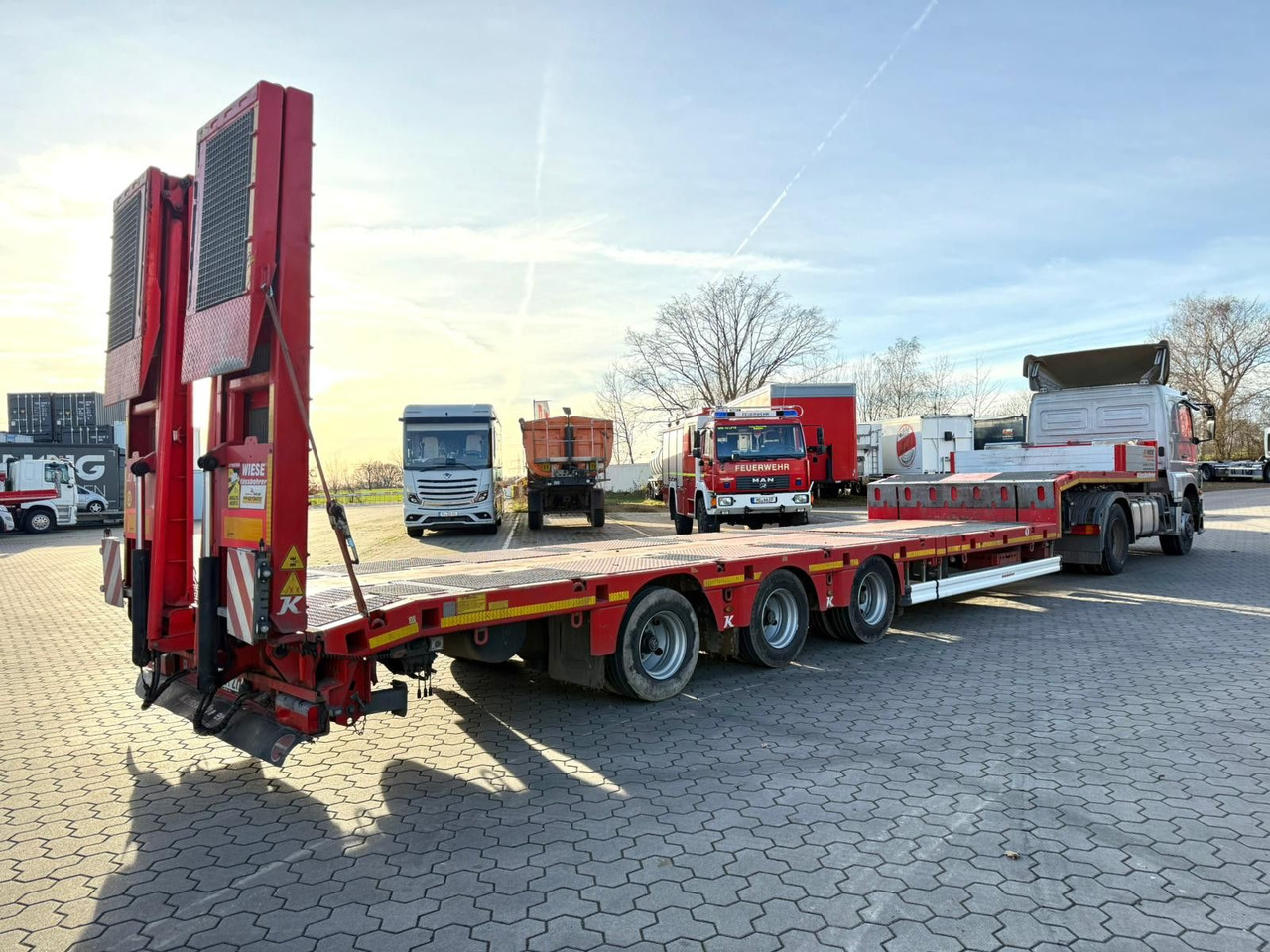 Kässbohrer K.SLA.HS Tieflader teleskopierbar hydr. Hochbett - Dieplader oplegger: afbeelding 2 Kässbohrer K.SLA.HS Tieflader teleskopierbar hydr. Hochbett - Dieplader oplegger: afbeelding 2