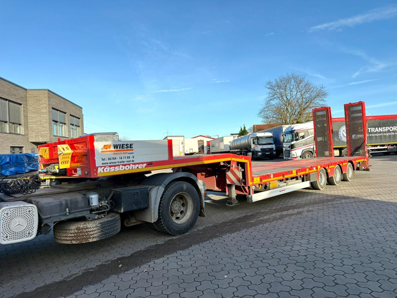 Kässbohrer K.SLA.HS Tieflader teleskopierbar hydr. Hochbett - Dieplader oplegger: afbeelding 3 Kässbohrer K.SLA.HS Tieflader teleskopierbar hydr. Hochbett - Dieplader oplegger: afbeelding 3