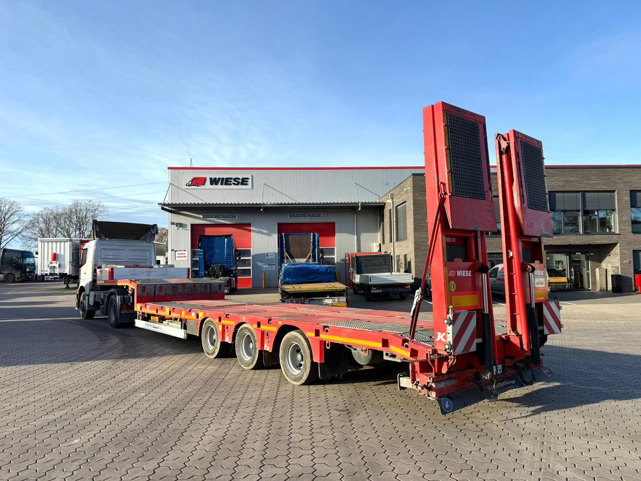 Kässbohrer K.SLA.HS Tieflader teleskopierbar hydr. Hochbett - Dieplader oplegger: afbeelding 1 Kässbohrer K.SLA.HS Tieflader teleskopierbar hydr. Hochbett - Dieplader oplegger: afbeelding 1