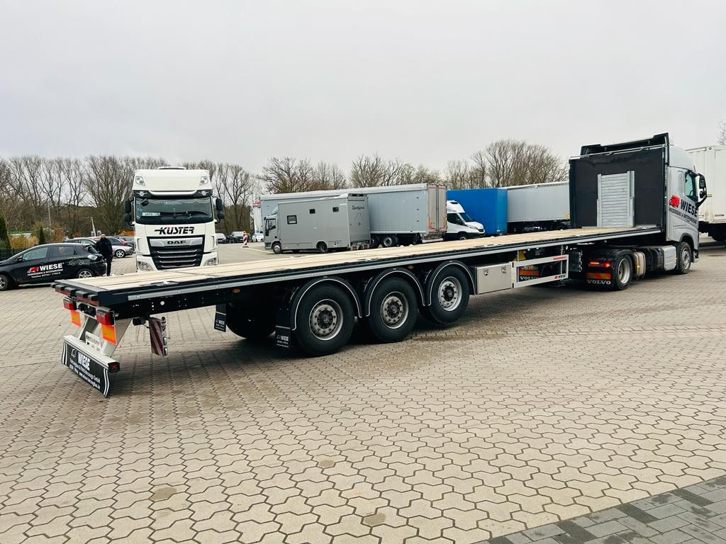 Kässbohrer K.SPS Plattform Auflieger Sofort Verfügbar - Open bak met boorden oplegger: afbeelding 4 Kässbohrer K.SPS Plattform Auflieger Sofort Verfügbar - Open bak met boorden oplegger: afbeelding 4