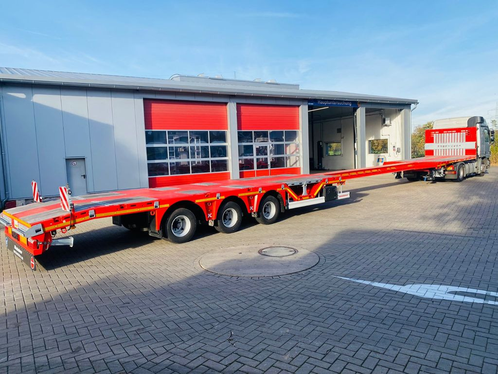 Kässbohrer Mega Tele HD Plattform Auflieger mit Radmulden - Open bak met boorden oplegger: afbeelding 5 Kässbohrer Mega Tele HD Plattform Auflieger mit Radmulden - Open bak met boorden oplegger: afbeelding 5