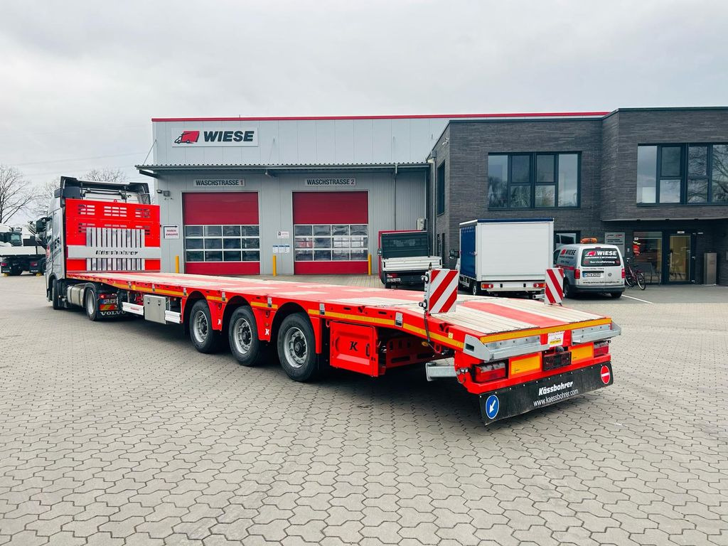 Kässbohrer SPS Mega Schwerlast Plattform Lenkachse - Open bak met boorden oplegger: afbeelding 1 Kässbohrer SPS Mega Schwerlast Plattform Lenkachse - Open bak met boorden oplegger: afbeelding 1