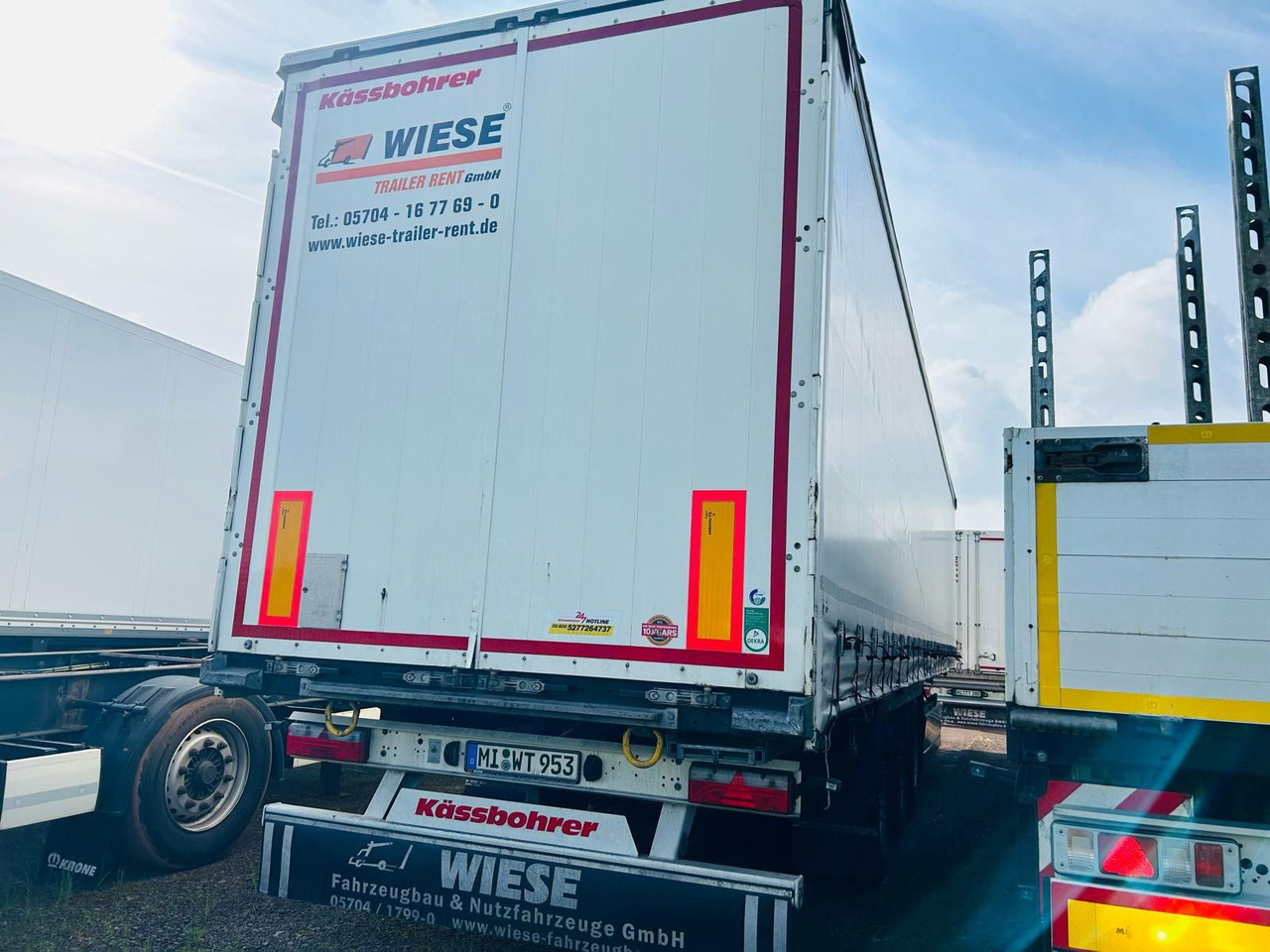 Kässbohrer Schiebeplanen Auflieger - Schuifzeiloplegger: afbeelding 2 Kässbohrer Schiebeplanen Auflieger - Schuifzeiloplegger: afbeelding 2