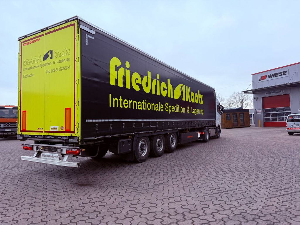 Kässbohrer Schiebeplanen Auflieger Neuwertig Vollausstattun Kässbohrer Schiebeplanen Auflieger Neuwertig Vollausstattun - Schuifzeiloplegger: afbeelding 2 Kässbohrer Schiebeplanen Auflieger Neuwertig Vollausstattun Kässbohrer Schiebeplanen Auflieger Neuwertig Vollausstattun - Schuifzeiloplegger: afbeelding 2