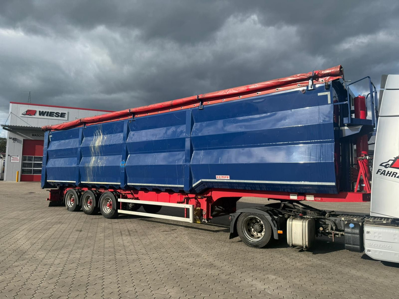 Kempf SKM 35/3 Großraummulde für Schrott 85m³ - Kipper oplegger: afbeelding 1 Kempf SKM 35/3 Großraummulde für Schrott 85m³ - Kipper oplegger: afbeelding 1