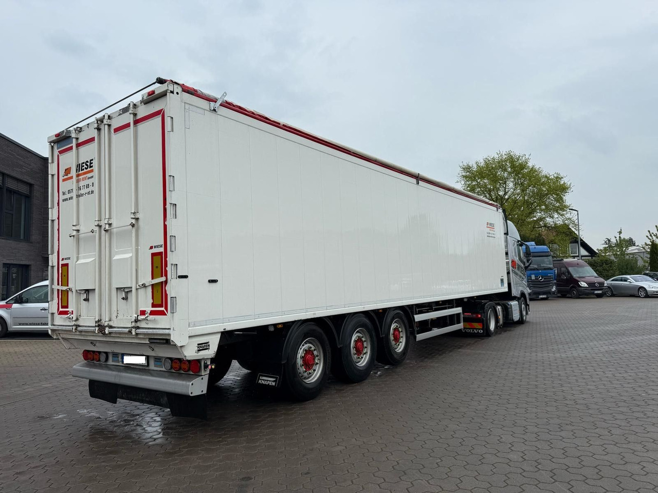 Knapen K100 Schubboden 80m³ Powersheet Lenkachse Agrar - Schuifvloer oplegger: afbeelding 3 Knapen K100 Schubboden 80m³ Powersheet Lenkachse Agrar - Schuifvloer oplegger: afbeelding 3