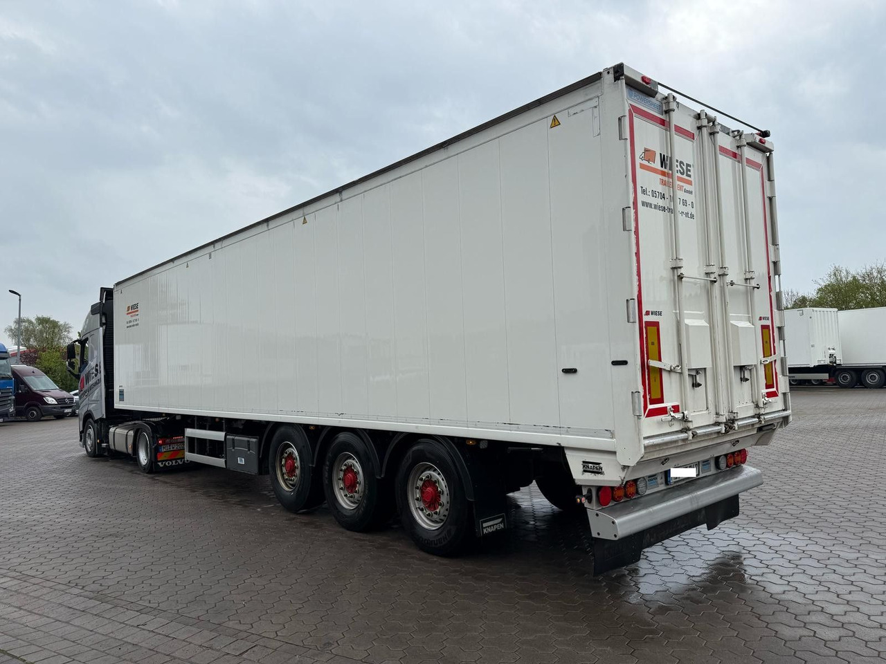 Knapen K100 Schubboden 80m³ Powersheet Lenkachse Agrar - Schuifvloer oplegger: afbeelding 4 Knapen K100 Schubboden 80m³ Powersheet Lenkachse Agrar - Schuifvloer oplegger: afbeelding 4