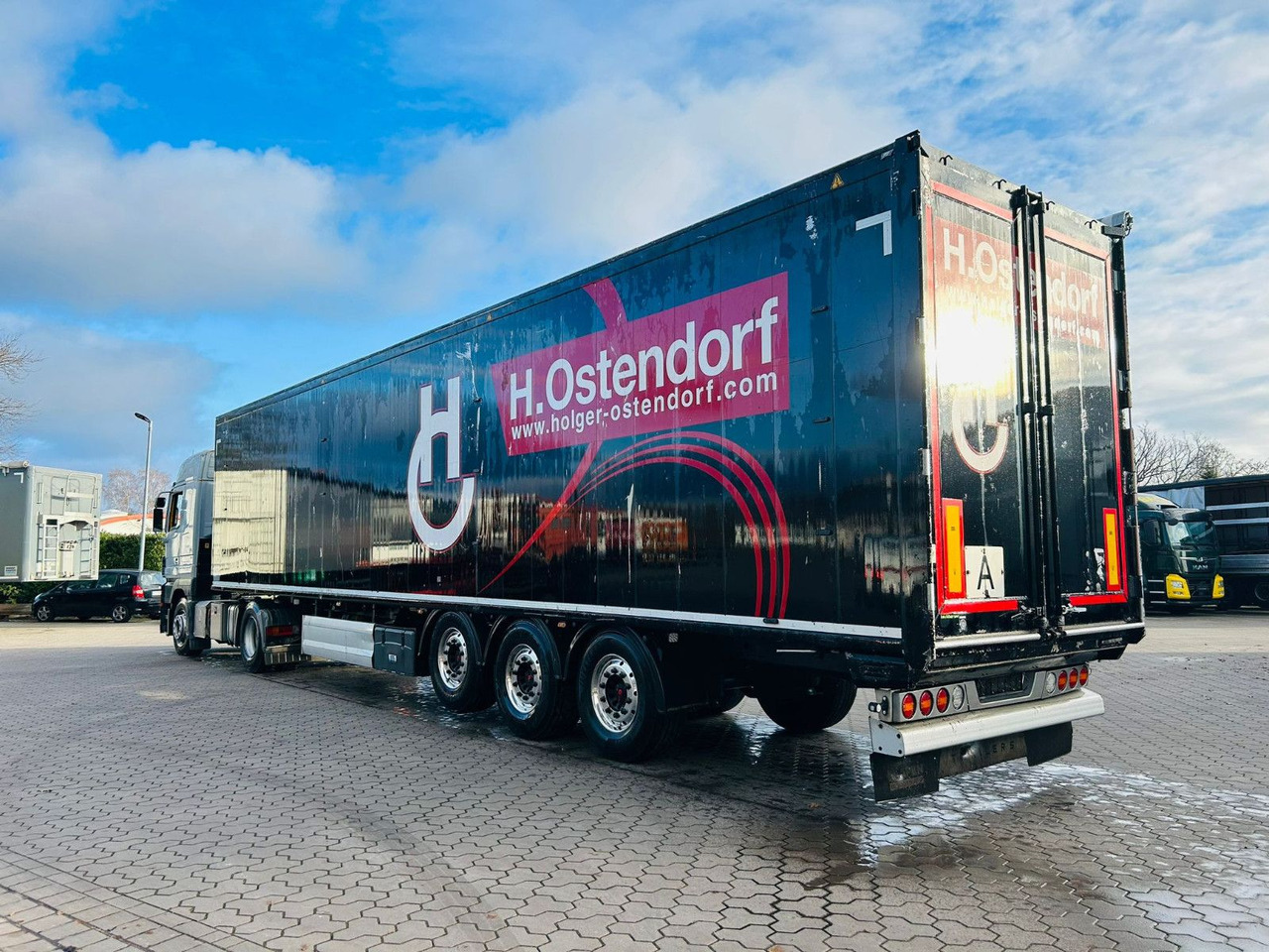 Knapen K100 Schubboden 92m³ Alu Felgen TÜV Plane Neu - Schuifvloer oplegger: afbeelding 4 Knapen K100 Schubboden 92m³ Alu Felgen TÜV Plane Neu - Schuifvloer oplegger: afbeelding 4