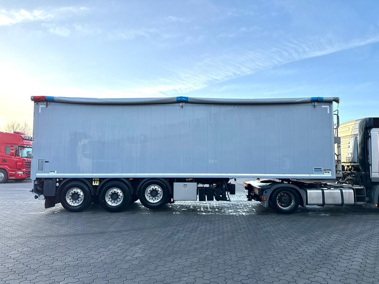 Knapen K200 Schubboden 61m³ mit Zellenradschleuse Agrar - Schuifvloer oplegger: afbeelding 5 Knapen K200 Schubboden 61m³ mit Zellenradschleuse Agrar - Schuifvloer oplegger: afbeelding 5