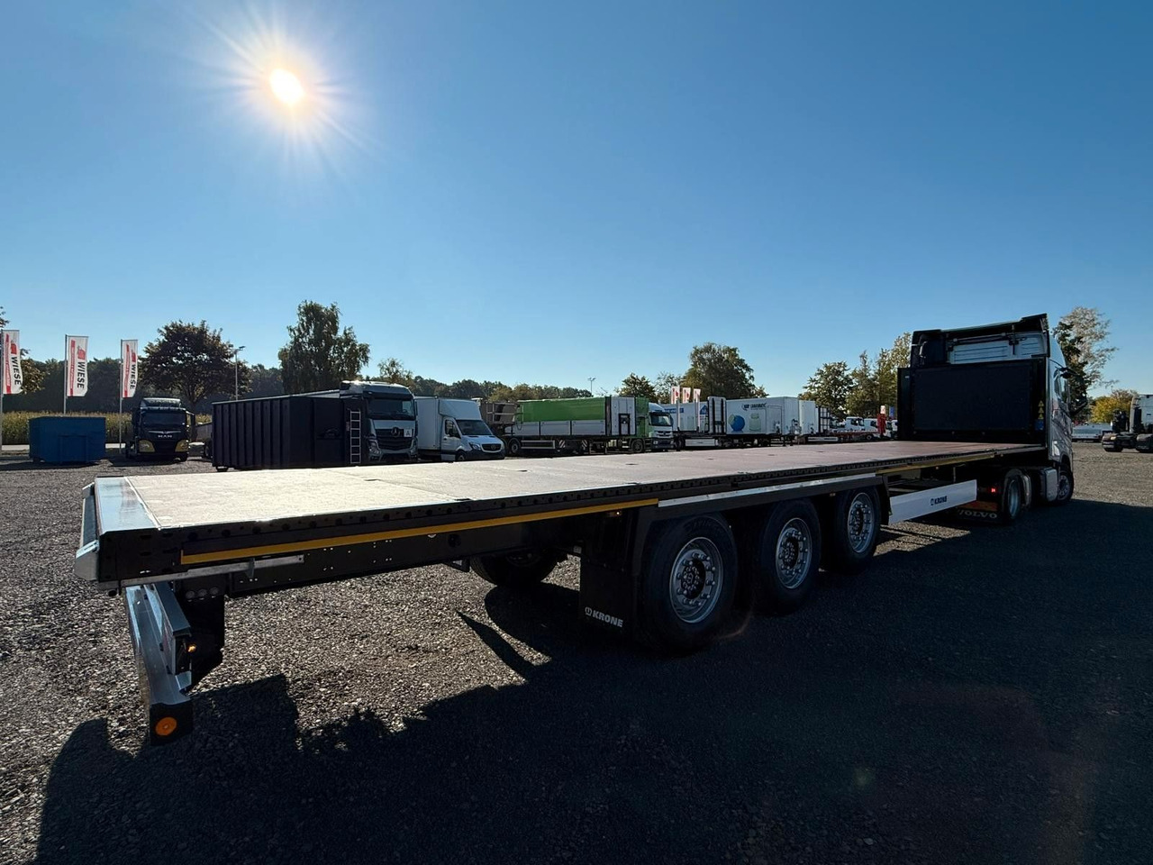 Krone SDP 27 Plattform-Auflieger - Sofort Verfügbar! - Open bak met boorden oplegger: afbeelding 4 Krone SDP 27 Plattform-Auflieger - Sofort Verfügbar! - Open bak met boorden oplegger: afbeelding 4